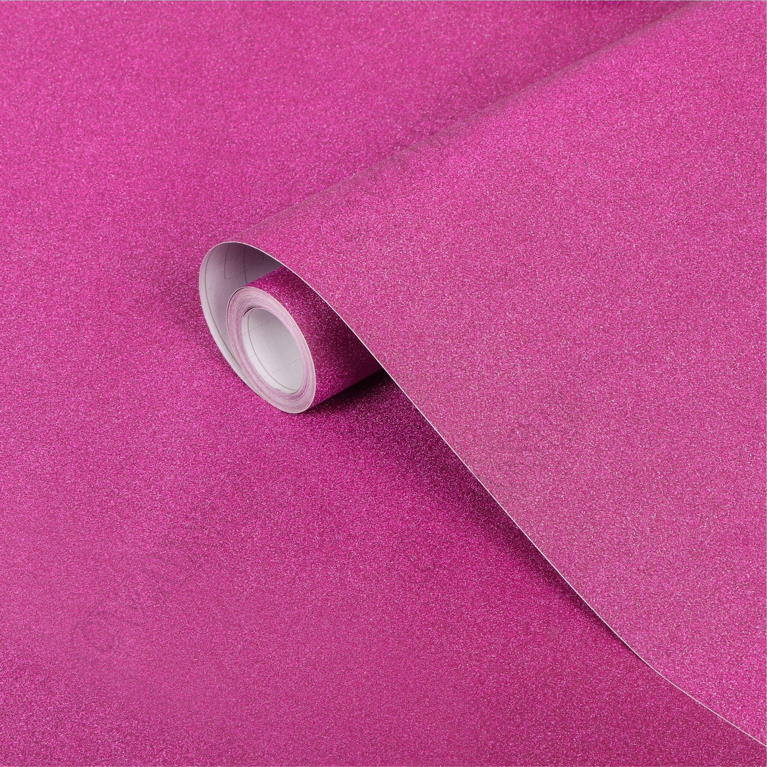 KREEPO 1X11 Foot Glitter Purple Self Adhesive Shelf Liner Film Vinyl Peel-Stick Multipurpose Roll