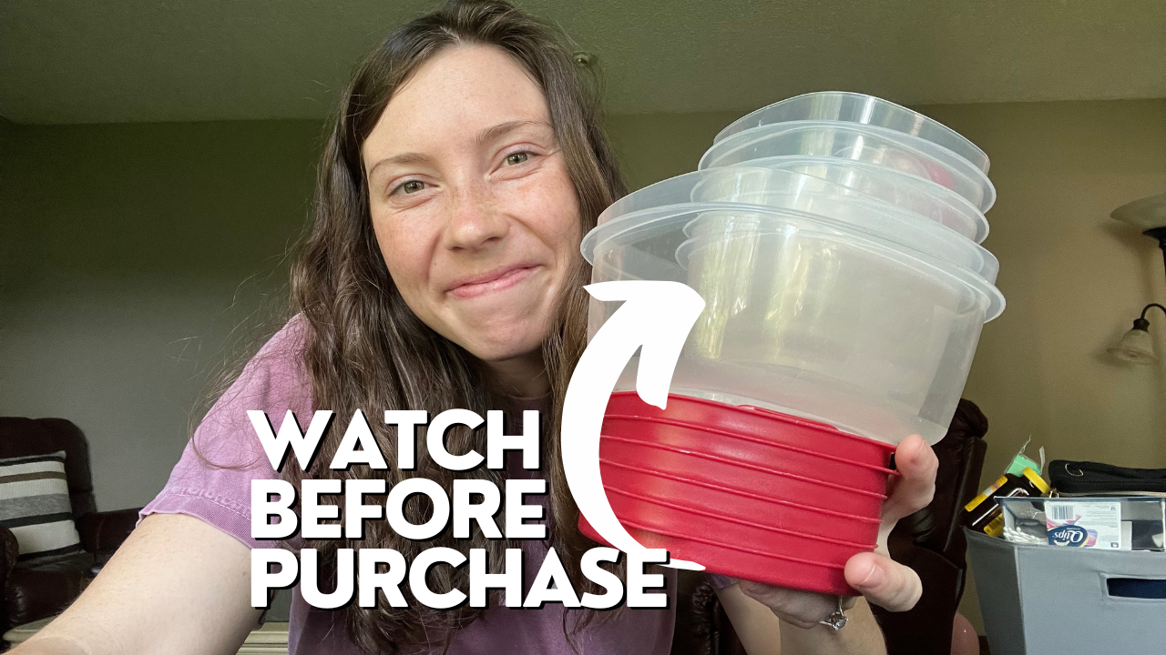 Watch My honest review of this Tupperware set! on Amazon Live