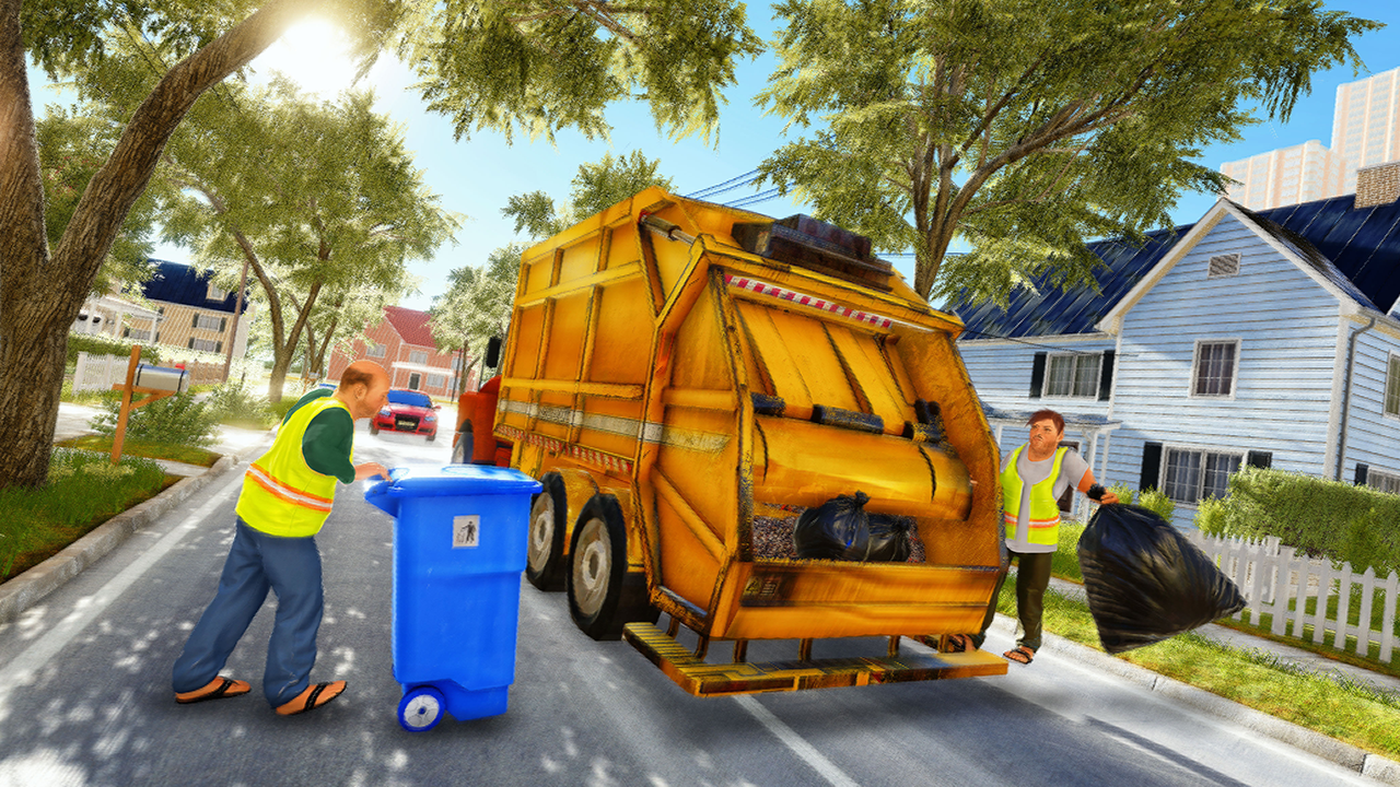 City Garbage Truck Simulator Top Free Real Trash Dumper Truck Driving