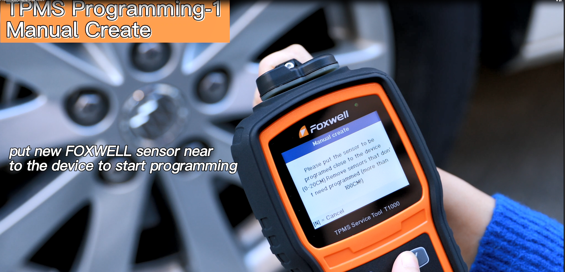 OBD2-codelezer, Foxwell T1000 TPMS Opnieuw Leren Activering Bandenspanning Sensor Programmering Reset Diagnostische Tool Auto TPMS Reset Opnieuw Leren Banden Tool,voor voertuigen