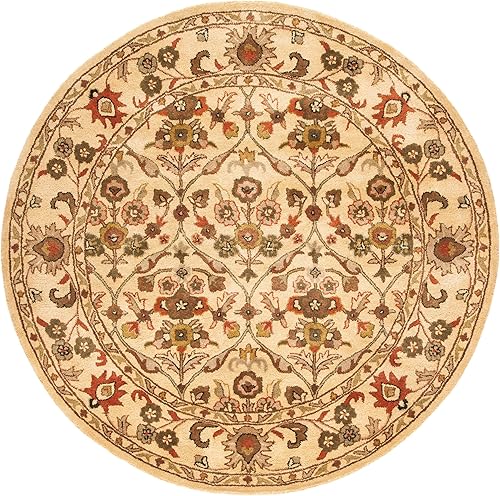 Miniatura 114 de SAFAVIEH Antiquity Collection AT51C - Alfombra de pasillo de lana tradicional oriental prémium hecha a mano, 2 pies 3 pulgadas x 8 pies