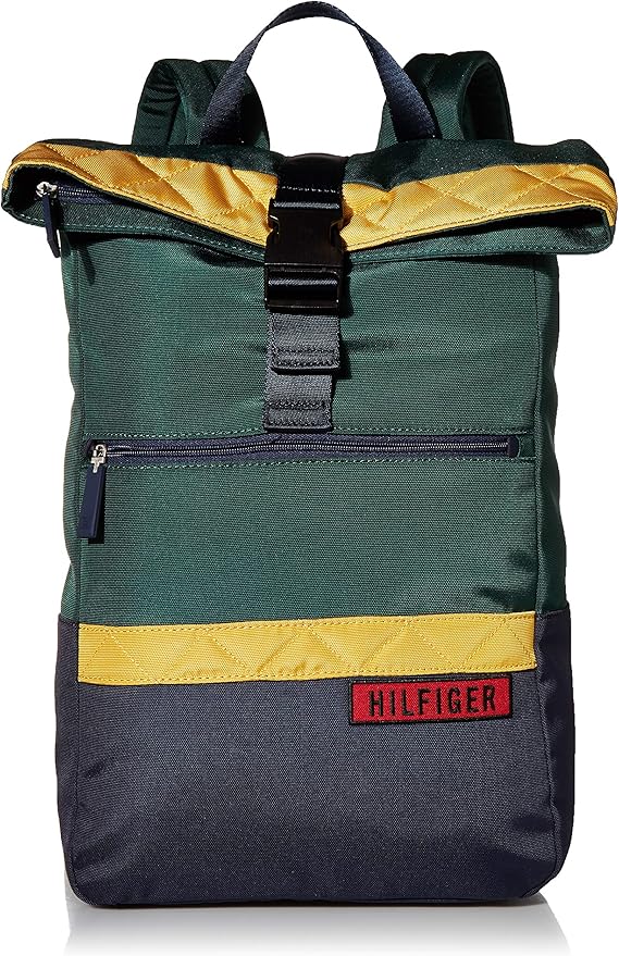 yellow tommy hilfiger backpack