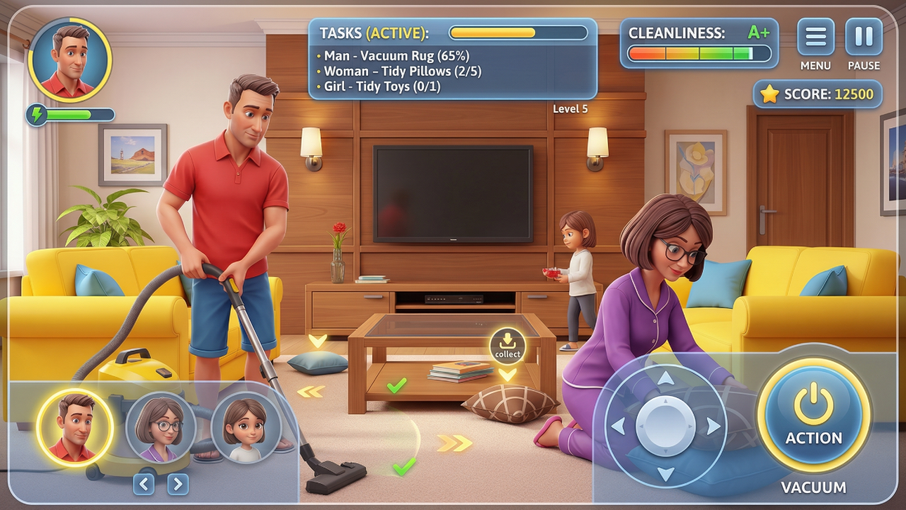 Virtual Dad Simulator Game - Family Life Adventure - App on Amazon Appstore