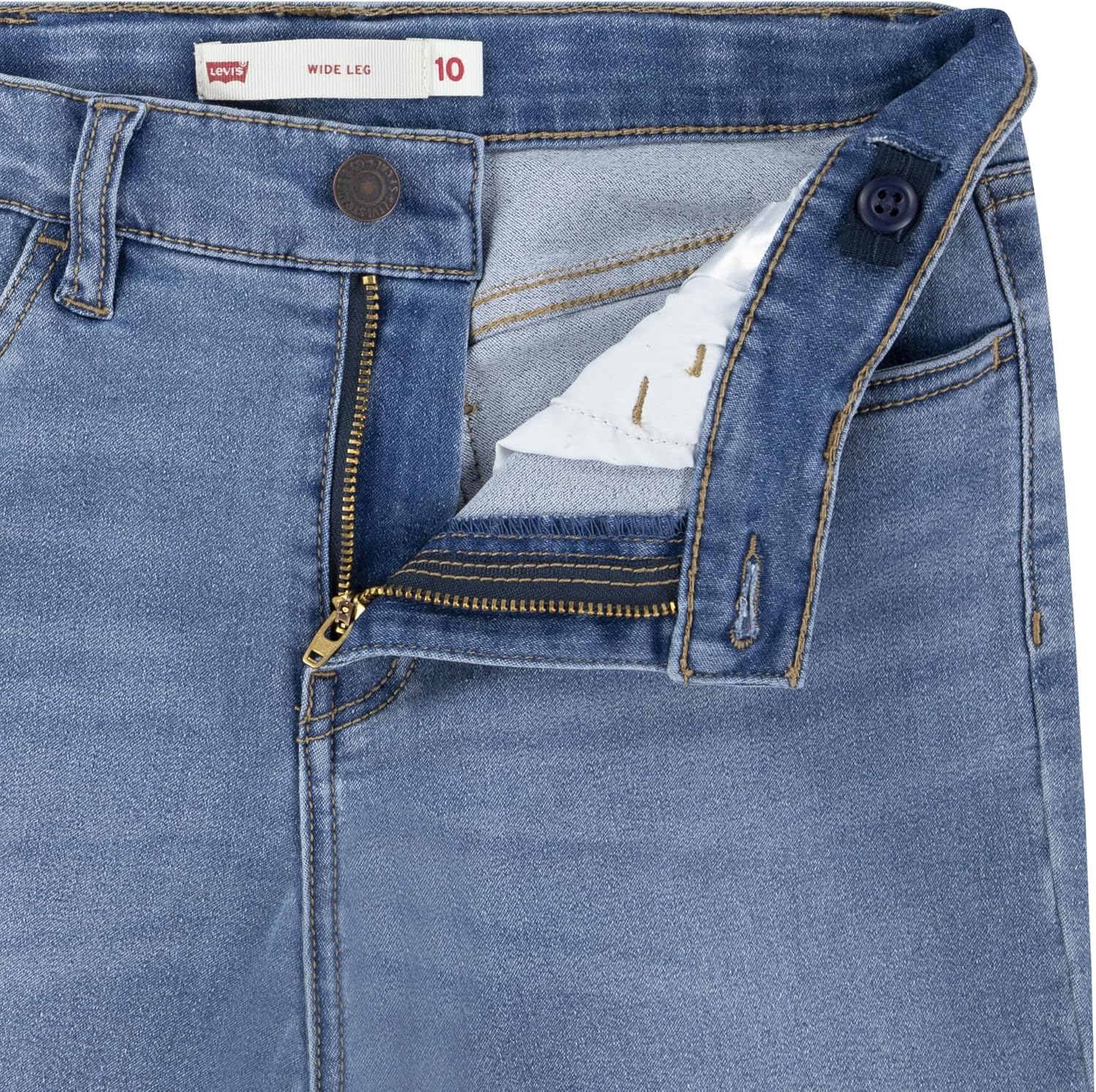 Levi's Girls Wide Leg Jeans - Image 4