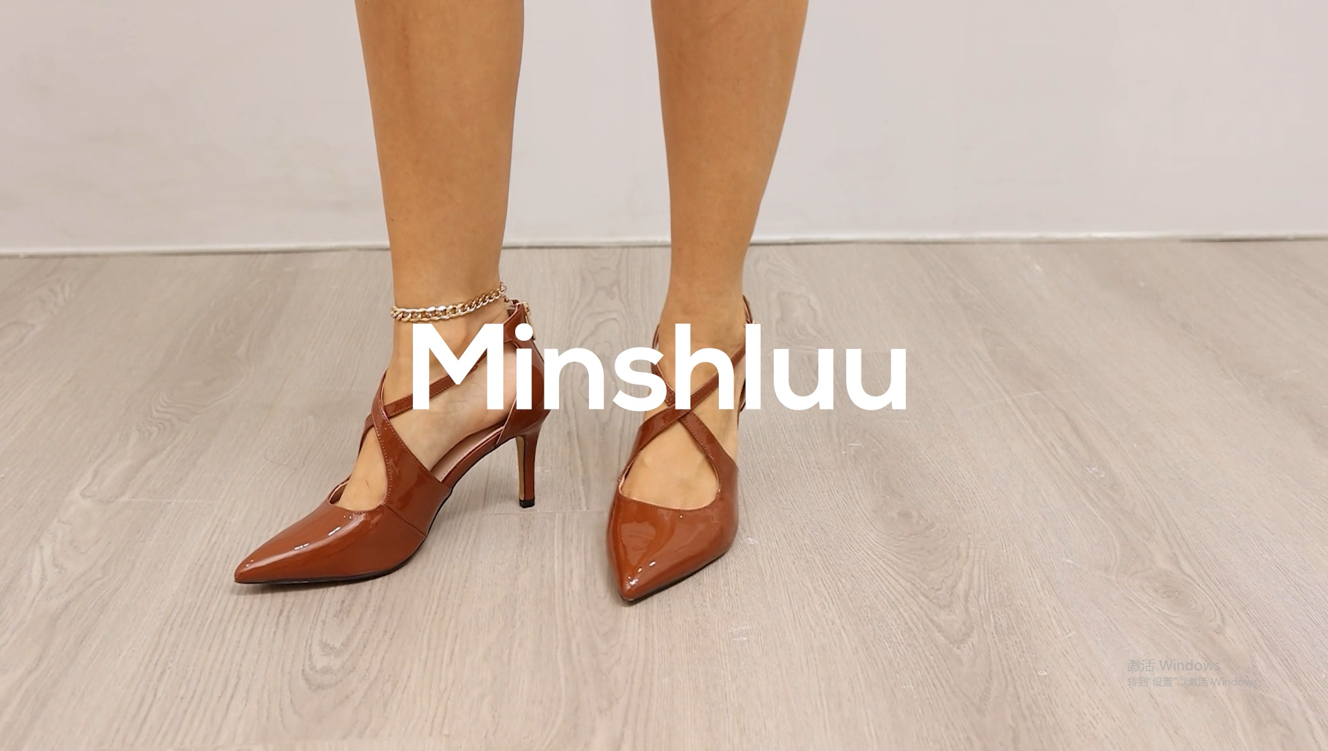 Amazon.com | Minshluu Womens High Heels Pointed Toe Pumps Crossed