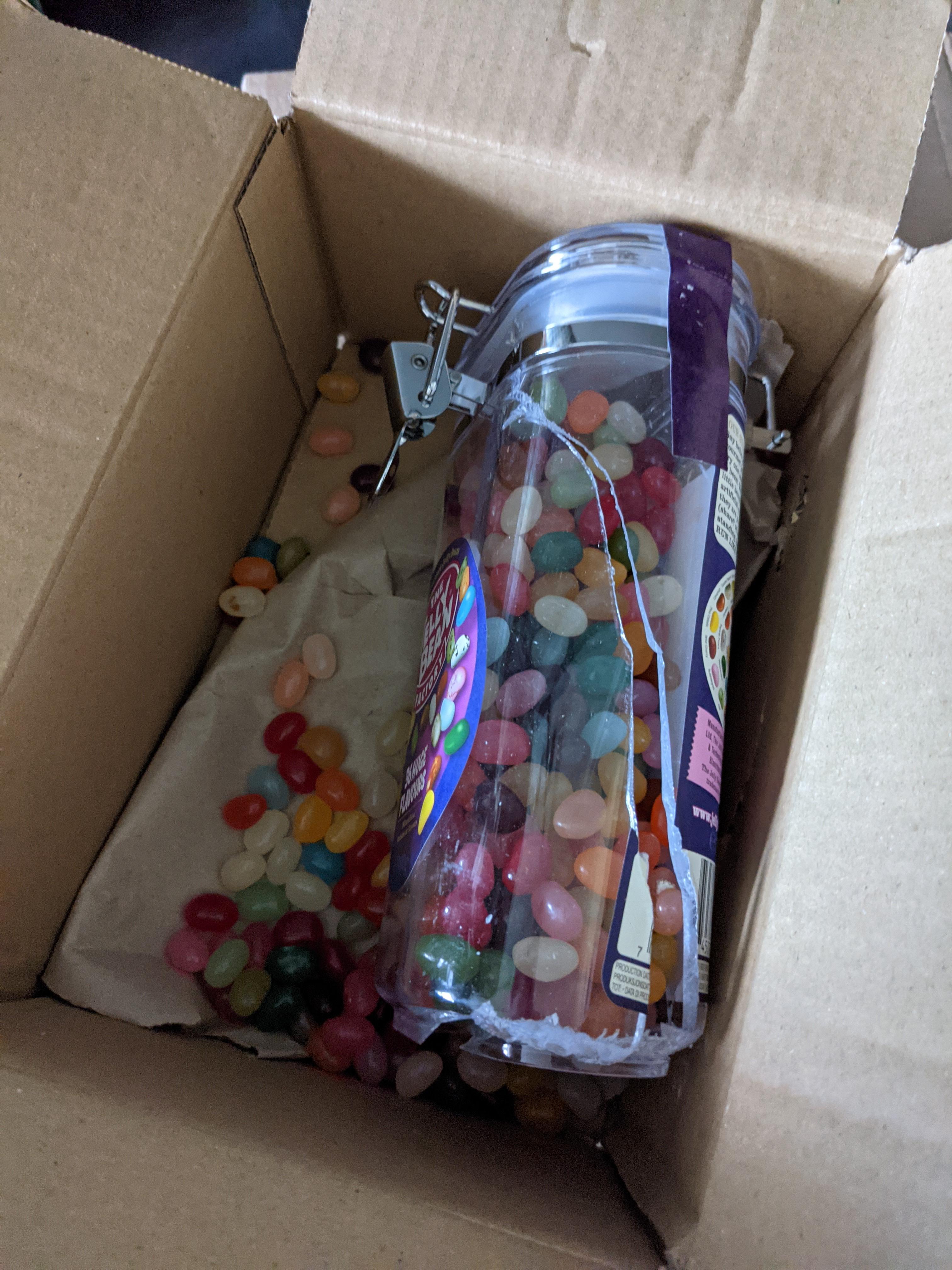 The Jelly Bean Factory Huge Flavours Jar 380 Grams - Jelly Beans - Sweets - Enjoy The 36 Natural Flavours - Gelatine Free - Fruit Flavours - Chewy Treats - Gift Box | Buy Now With Express International Delivery - View #4