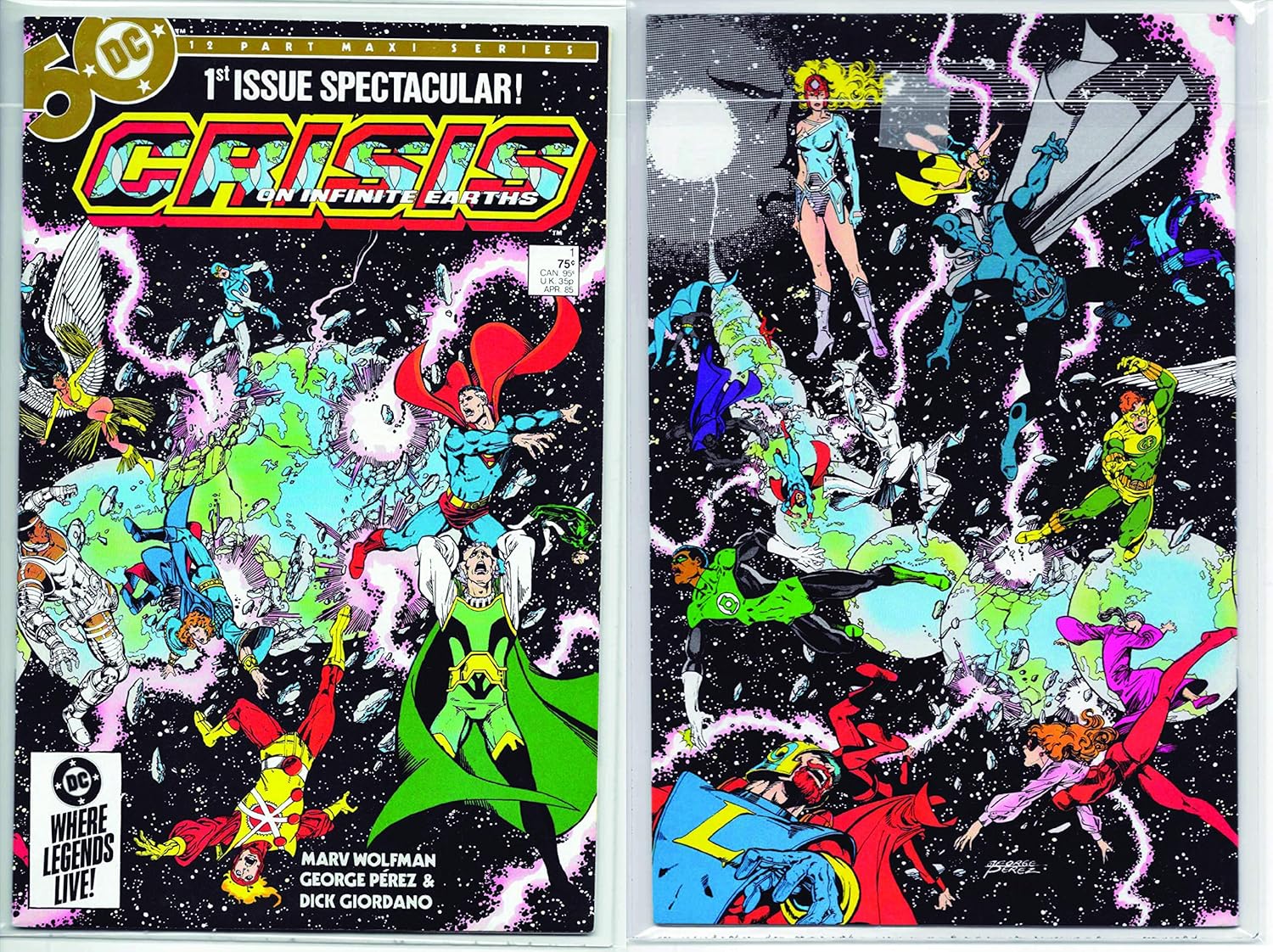 Crystal Clear Comic Book Backing Boards (Current Age) Office Products