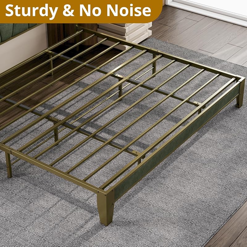 LIKIMIO King Bed Frame with Storage Headboard & Charging Station image 5