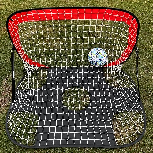 Miniatura 5 de Senston Porterías de fútbol portátiles para niños y adultos, porterías de fútbol de entrenamiento emergentes para patio trasero interior o exterior,