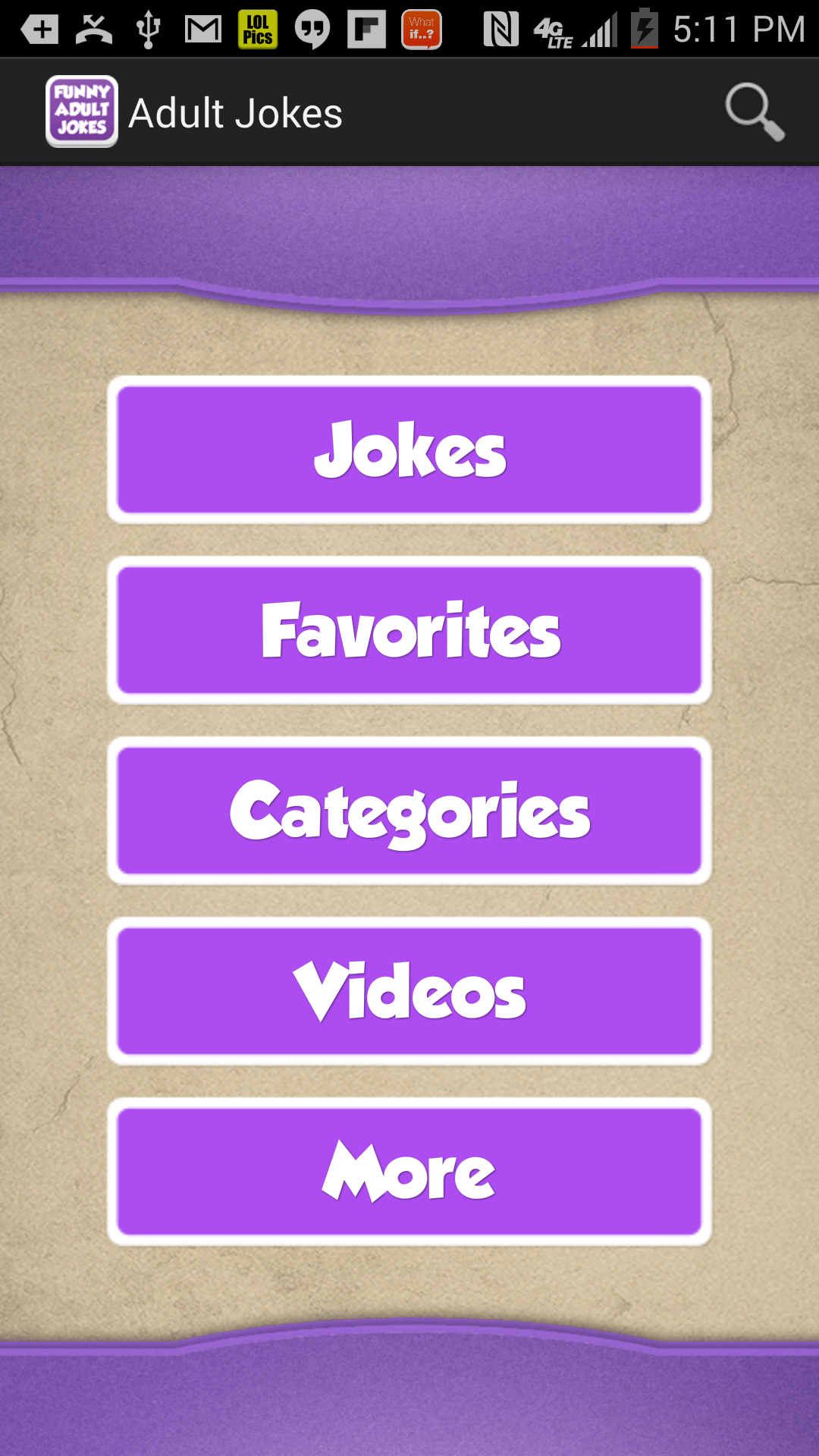 Adult Jokes App on Amazon Appstore