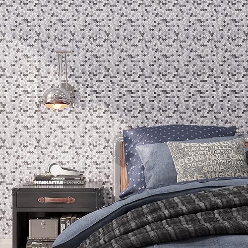 Miniatura 3 de Avant Decor  8 azulejos  Azulejos hexagonales de aluminio  Azulejos de cocina para despegar y pegar  Azulejos de pared para pegar  Fácil instalación