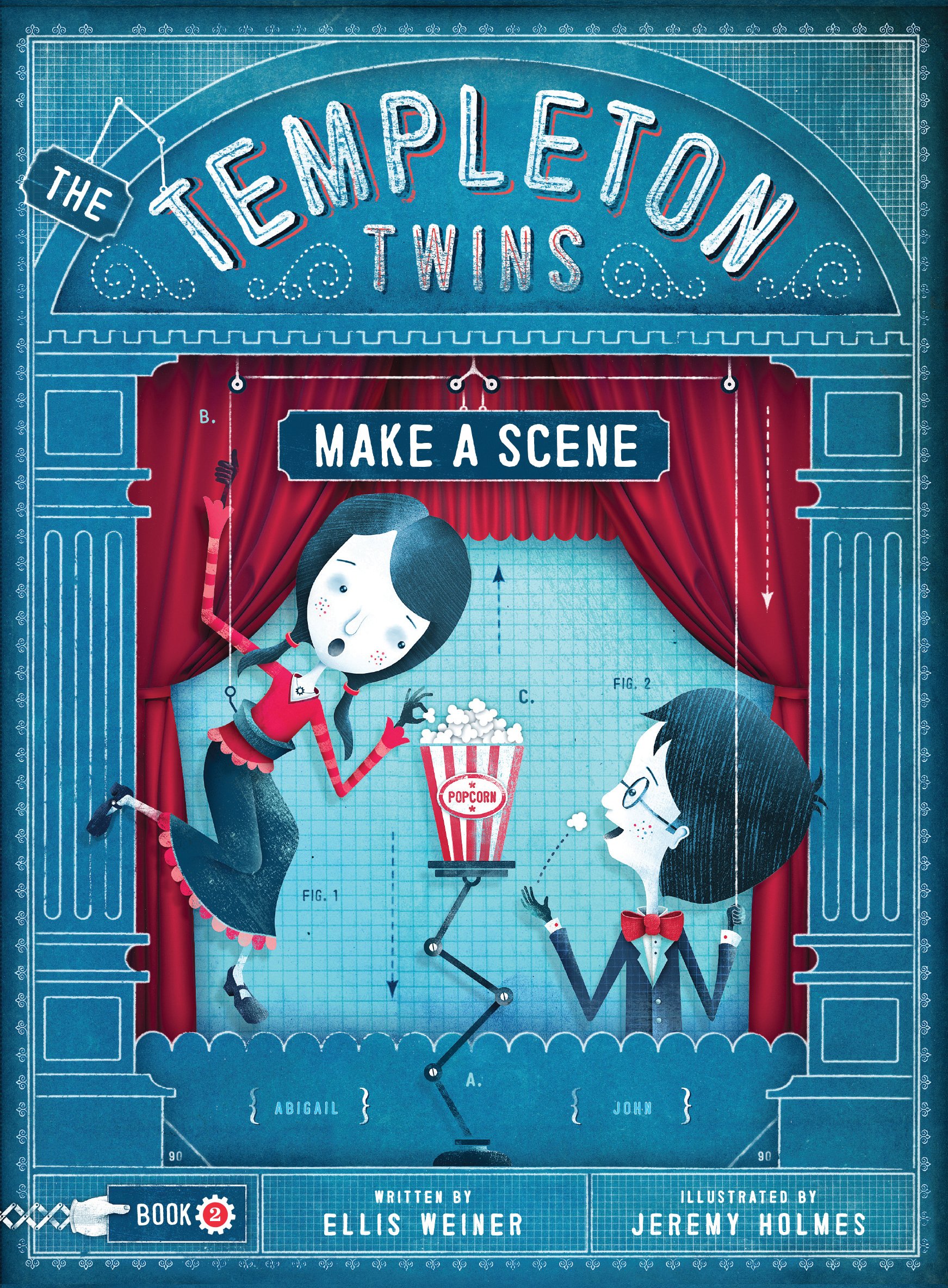 The Templeton Twins Make a Scene: Book 2 (Templeton Twins, 2)