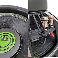 Vista 8 de Gravity Altavoz de audio para subwoofer para vehículo de automóvil, cono de papel prensado de grado de competencia de 12 pulgadas, DVC de 2 ohmios