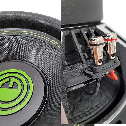 Miniatura 8 de Gravity Altavoz de audio para subwoofer para vehículo de automóvil, cono de papel prensado de grado de competencia de 12 pulgadas, DVC de 2 ohmios,