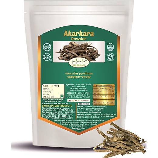 Biotic Akarkara Root 100g