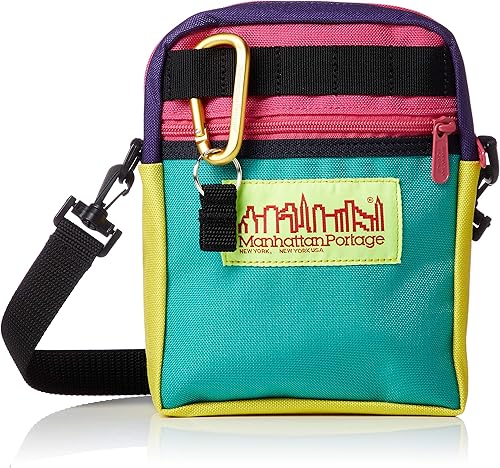 Amazon マンハッタンポーテージ 正規品 公式 Coney Island City Light Bag ショルダーバッグ Mp1403coney ピンクアクア Manhattan Portage マンハッタンポーテージ ショルダーバッグ