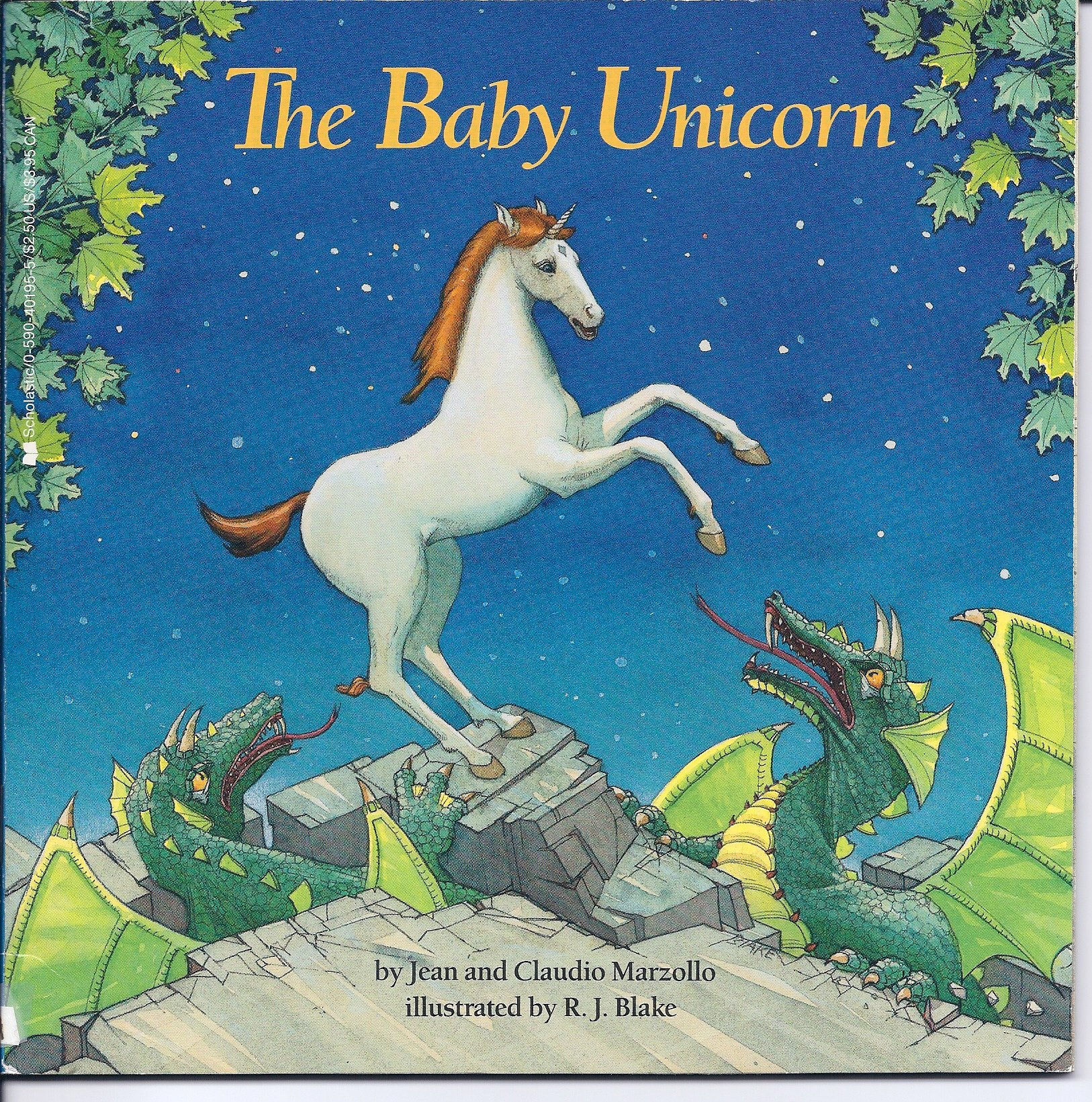 The Baby Unicorn by Jean Marzollo
