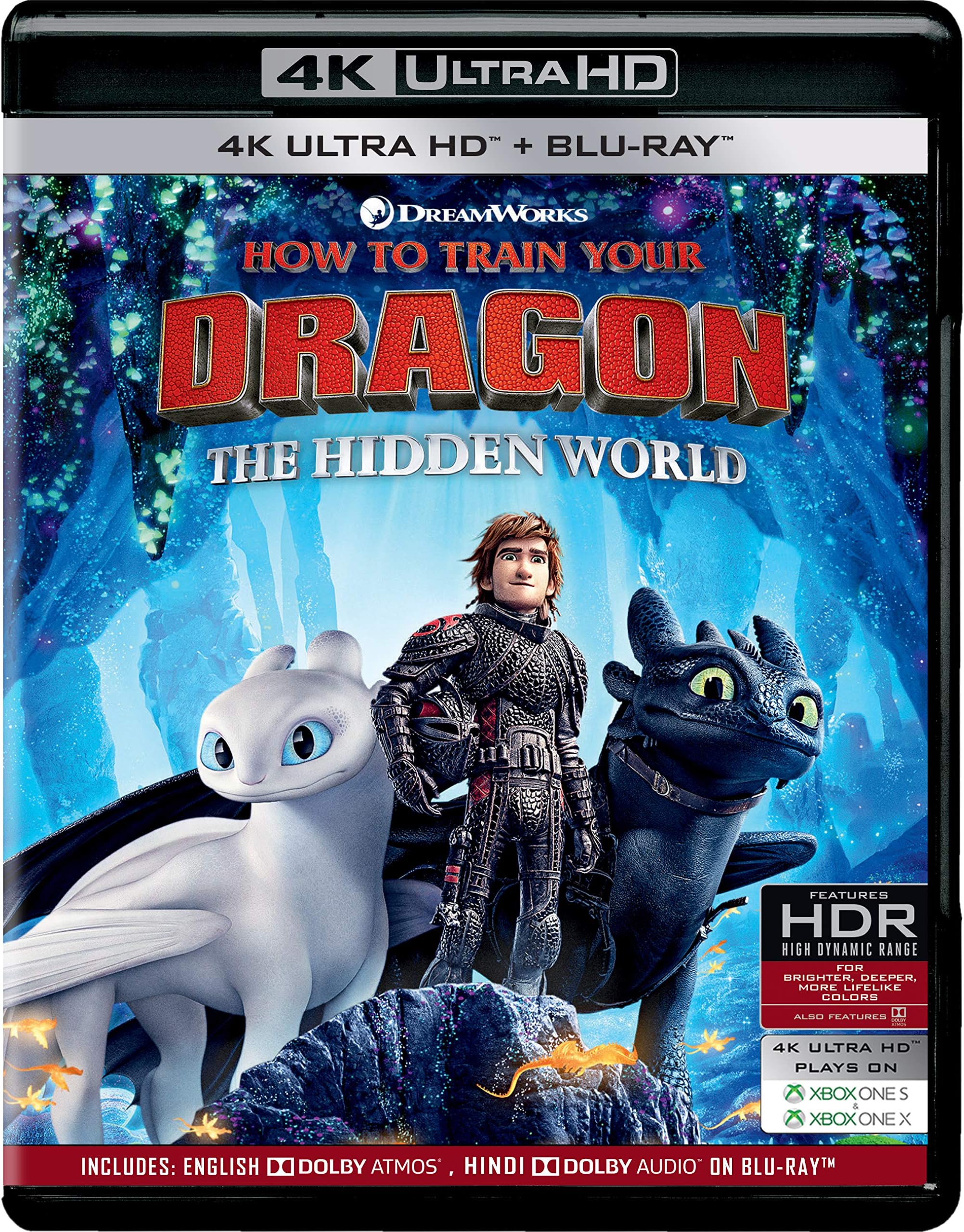 How to Train Your Dragon: The Hidden World (2019) (4K UHD + Blu-ray) (2-Disc) - Incl. DTS:X™ Immersive Audio on 4K Ultra HD
