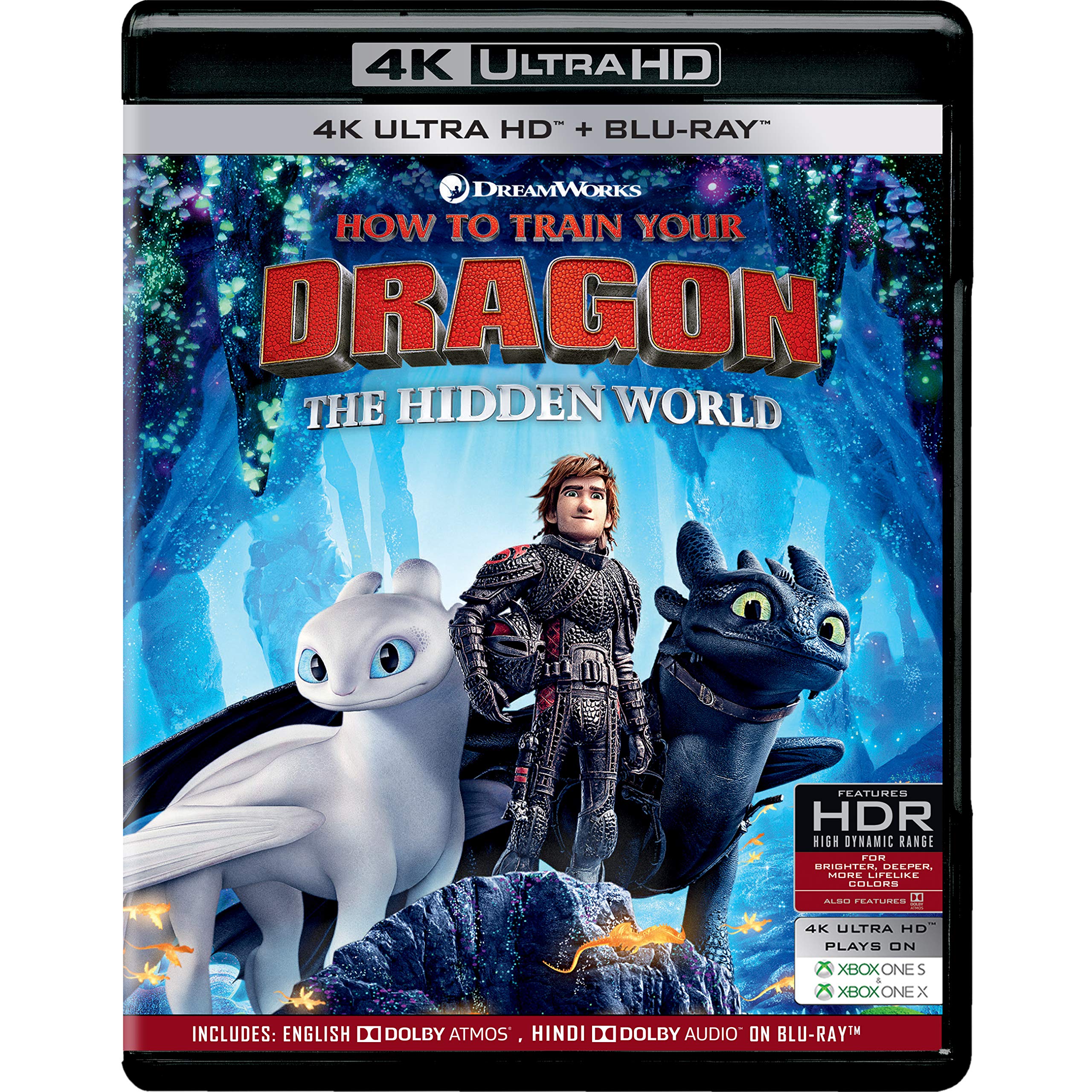 How to Train Your Dragon: The Hidden World (2019) (4K UHD + Blu-ray) (2-Disc) - Incl. DTS:X™ Immersive Audio on 4K Ultra HD