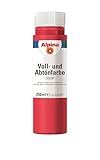 Für Innen und Außen ROLLER Alpina Voll- und Abtönfarbe COLOR - feuerrot - 250 ml