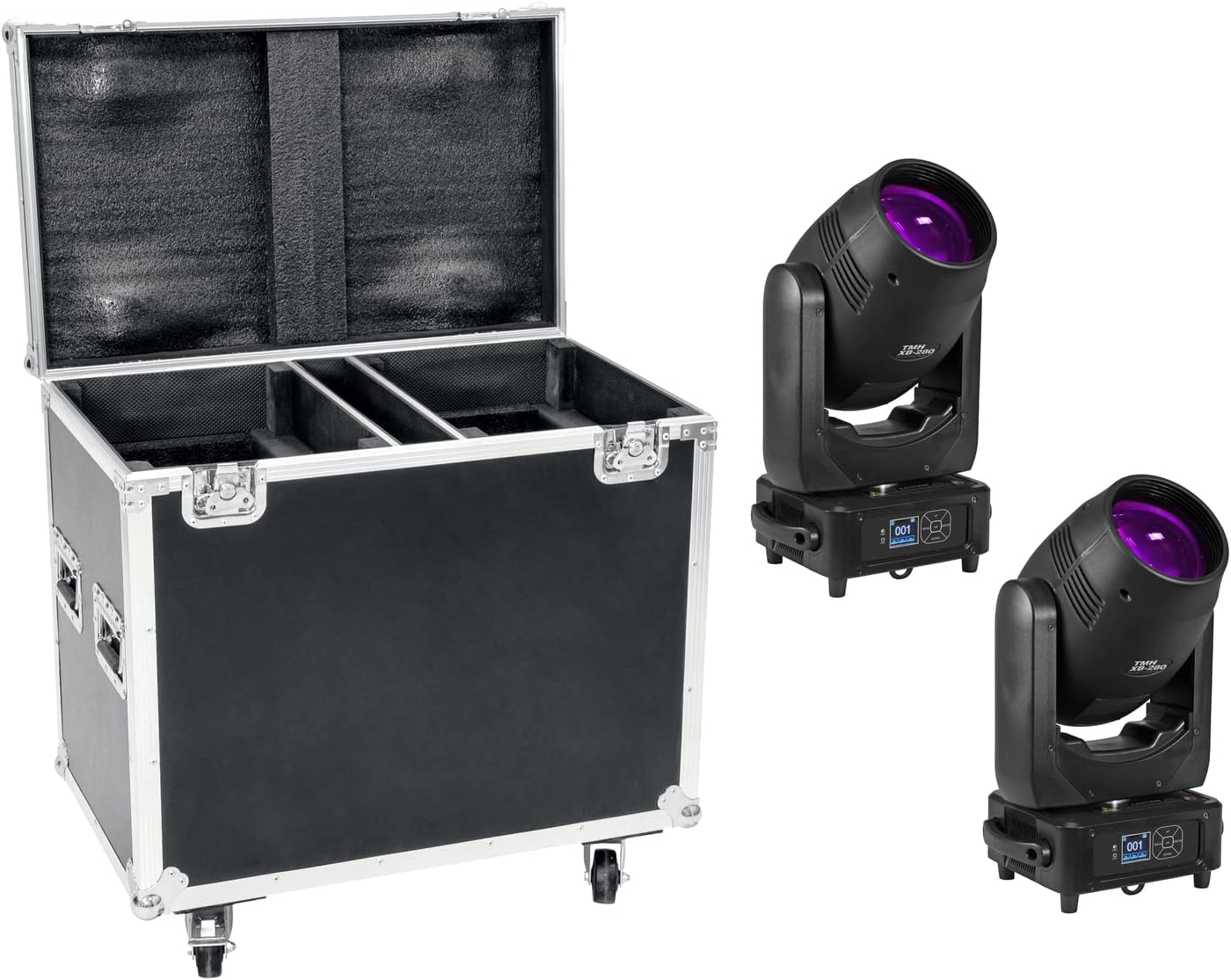 EuroliteSet 2x TMH XB-280 + Case