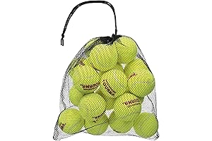 Mesh Franklin Tennis Ball Cart with 18 Pressurized Tennis Balls
