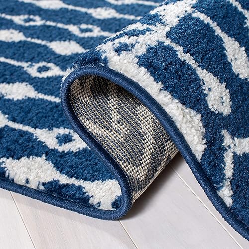 Miniatura 54 de SAFAVIEH - Alfombra de la colección Tulum, modelo TUL270C, diseño marroquí bohemio desgastado, no suelta pelusa y fácil de limpiar, ideal para sala