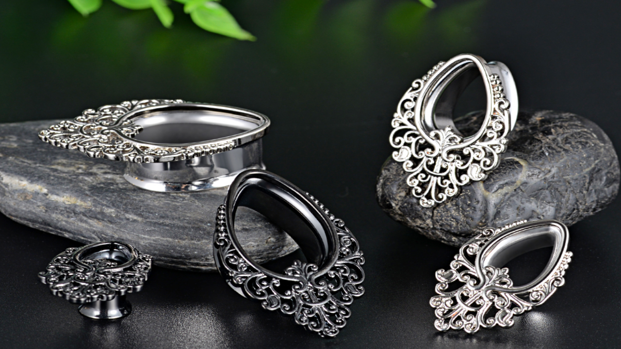 COOEAR Boucles D'oreilles à Vis En Acier Chirurgical, Boucles