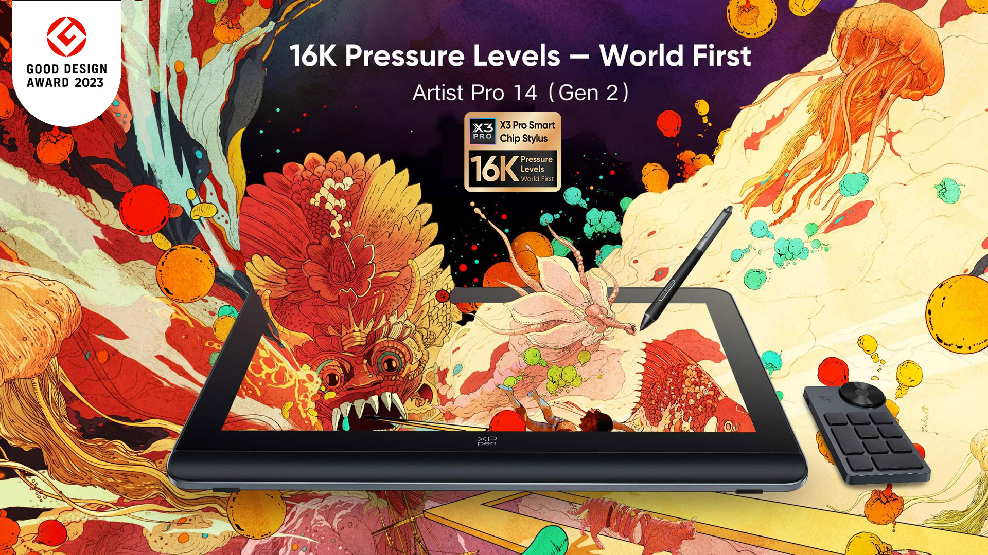 xppen artist pro 14 （gen2） Artist Pro 14 Gen 2 -16K | XPPen Philippines Official Store