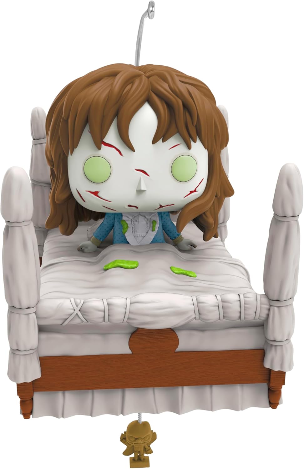 Hallmark Keepsake Halloween Ornament 2025, The Exorcist Regan Funko POP! with Motion, Gifts for Horror Movie Fans