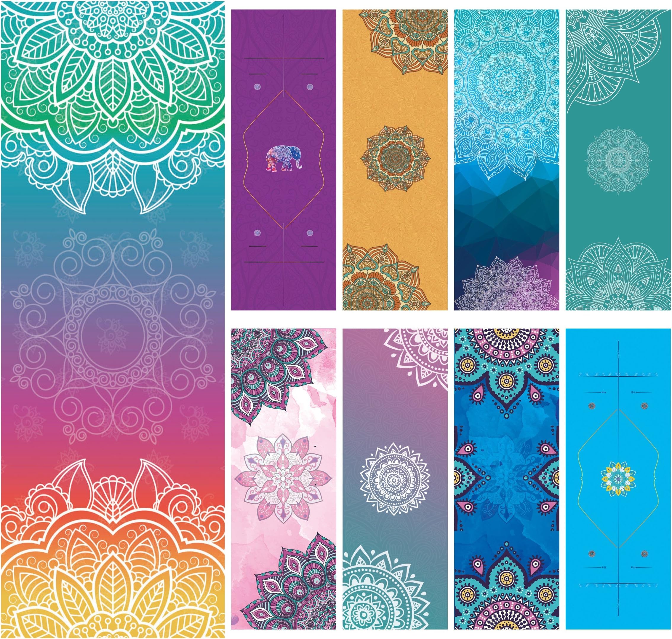 yoohome Yoga Towel Diamond Shape Non-Slip Microfiber Ultralight Ultrathin Soft-Perfect Absorb Sweat