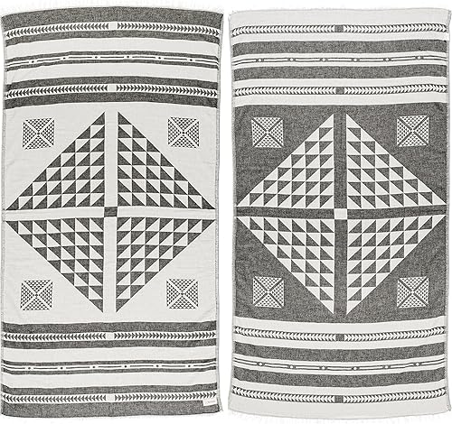 bersuse 100% algodónArubaToalla de baño playa turco Fouta Peshtemalcertificado Oeko-TexAzteca Geométrico Handloom Pestemal de doble capa39x
