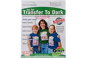 Transfer Magic Heat Transfer Paper for Dark Fabric