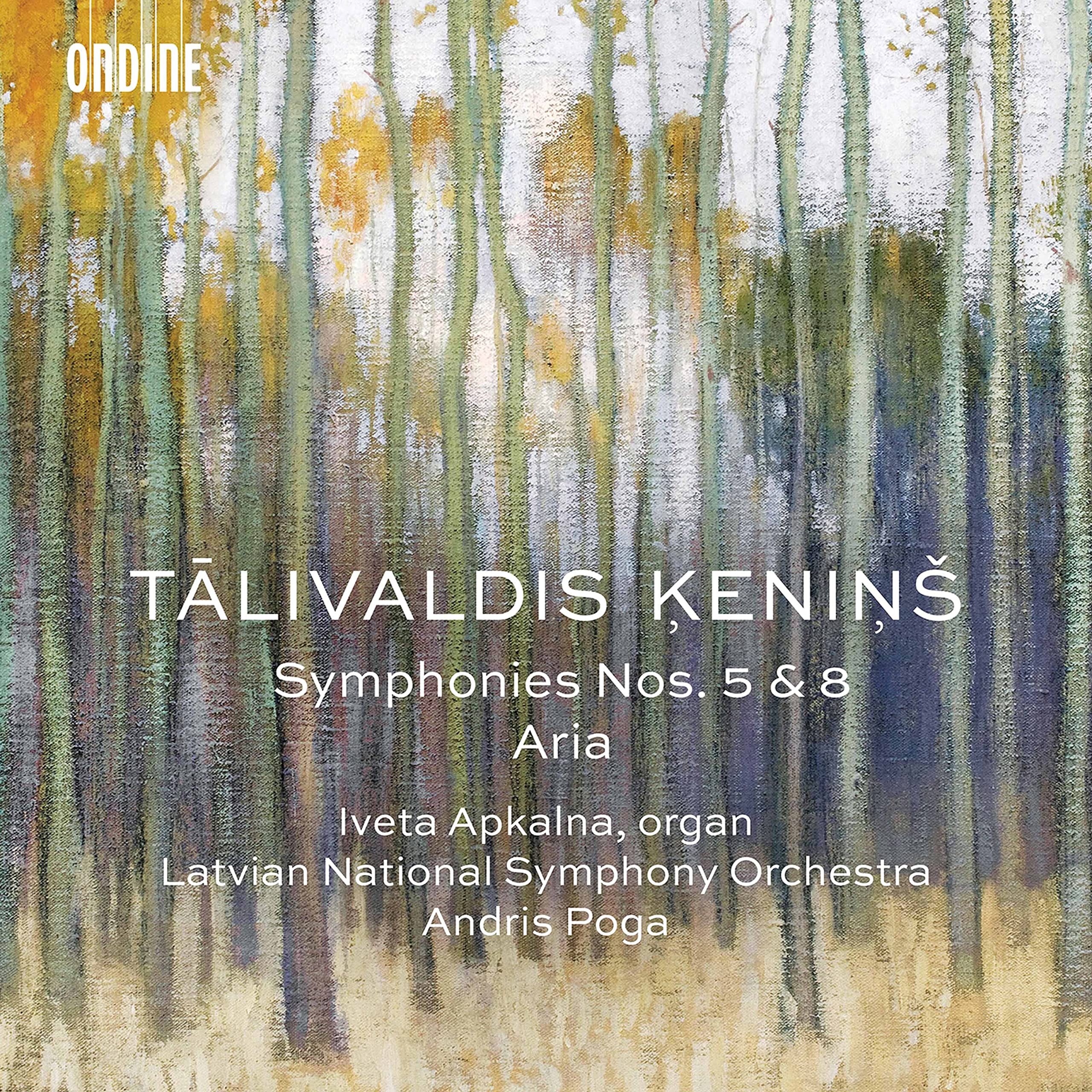 T?livaldis ?eni? : Symphonies Nos. 5 & 8, Aria