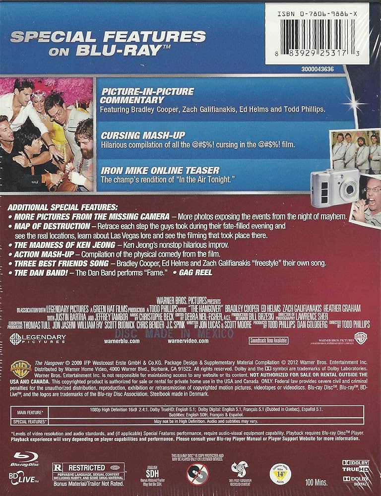 ハングオーバー トリロジー ブルーレイBOX (3枚組)(初回限定生産) [Blu-ray] rdzdsi3 Amazon.co.jp: ハングオーバー トリロジー ブルーレイBOX (3枚組