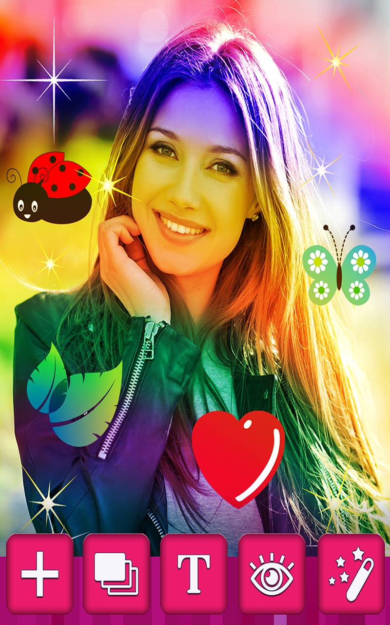 Cute Girls Stickers Photo Booth App on Amazon Appstore