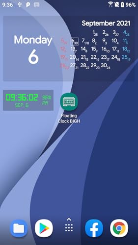 Floating Clock - AOD Clock