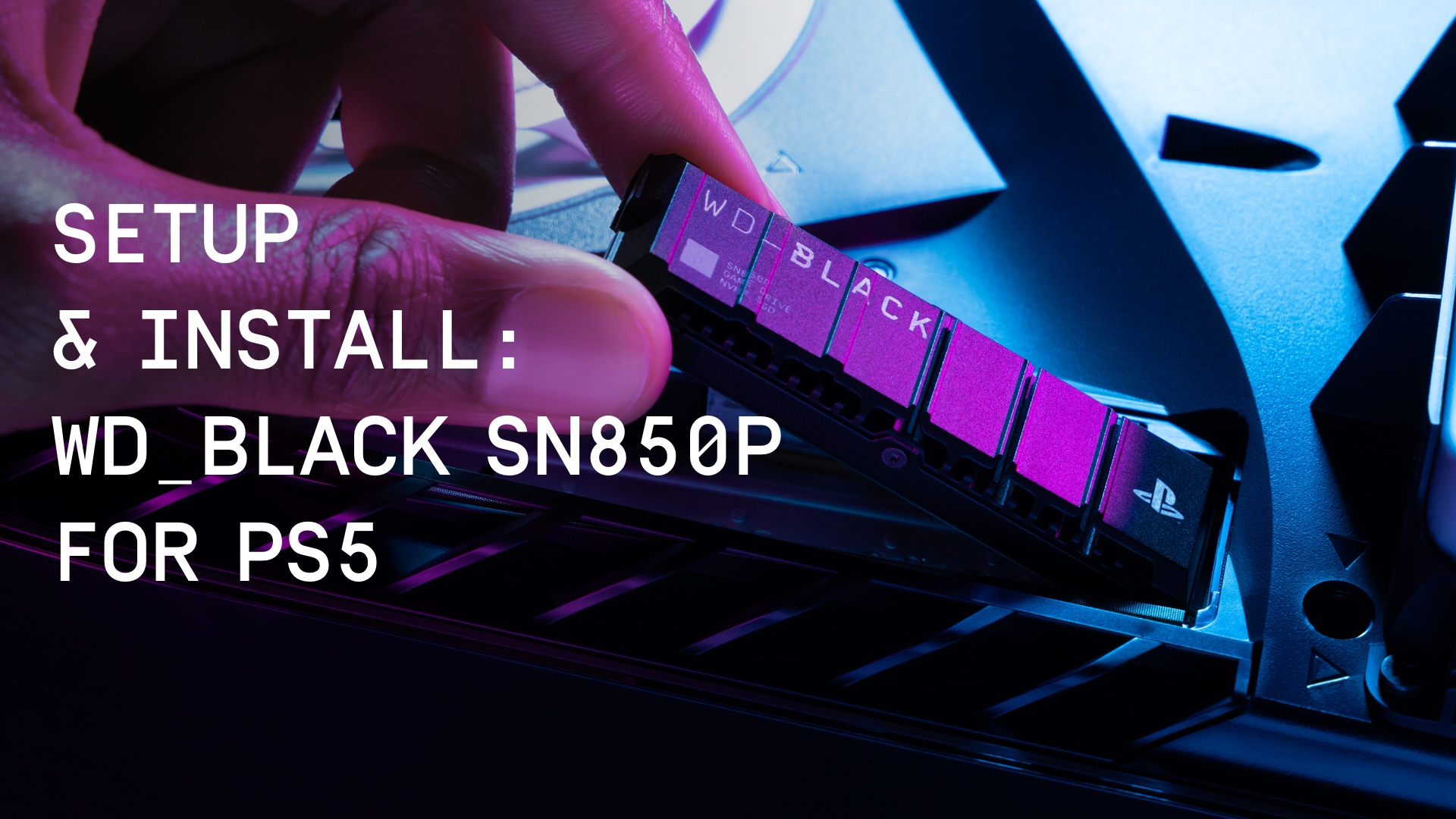 WD_BLACK 2TB SN850P NVMe M.2 SSD - Officially Licensed for PS5