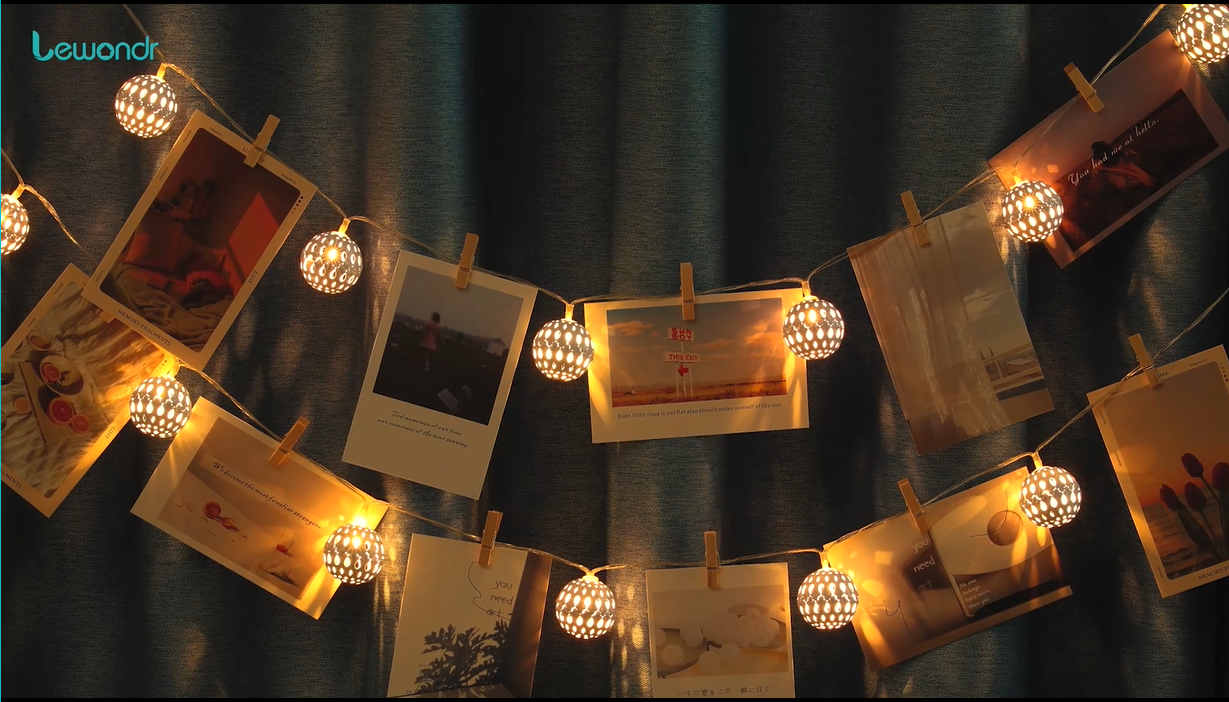 Amazon.co.jp: イルミネーションライト 飾り ライト Lewondr  