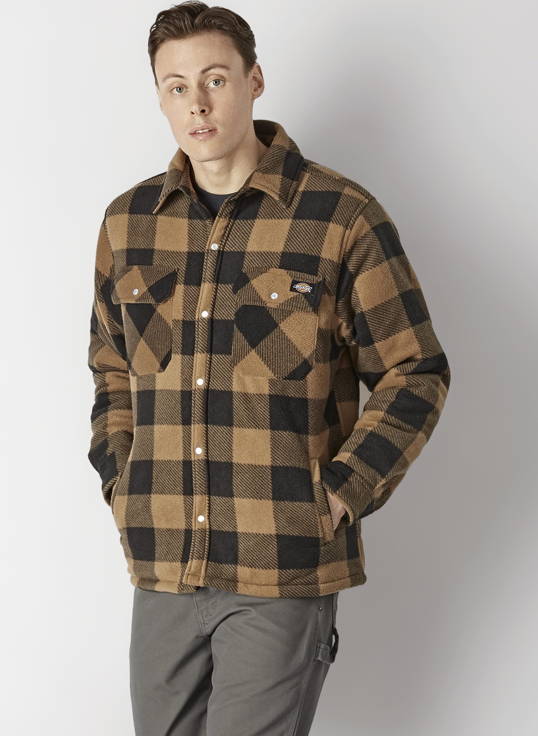 Dickies Men's Portland Shirt Outerwear