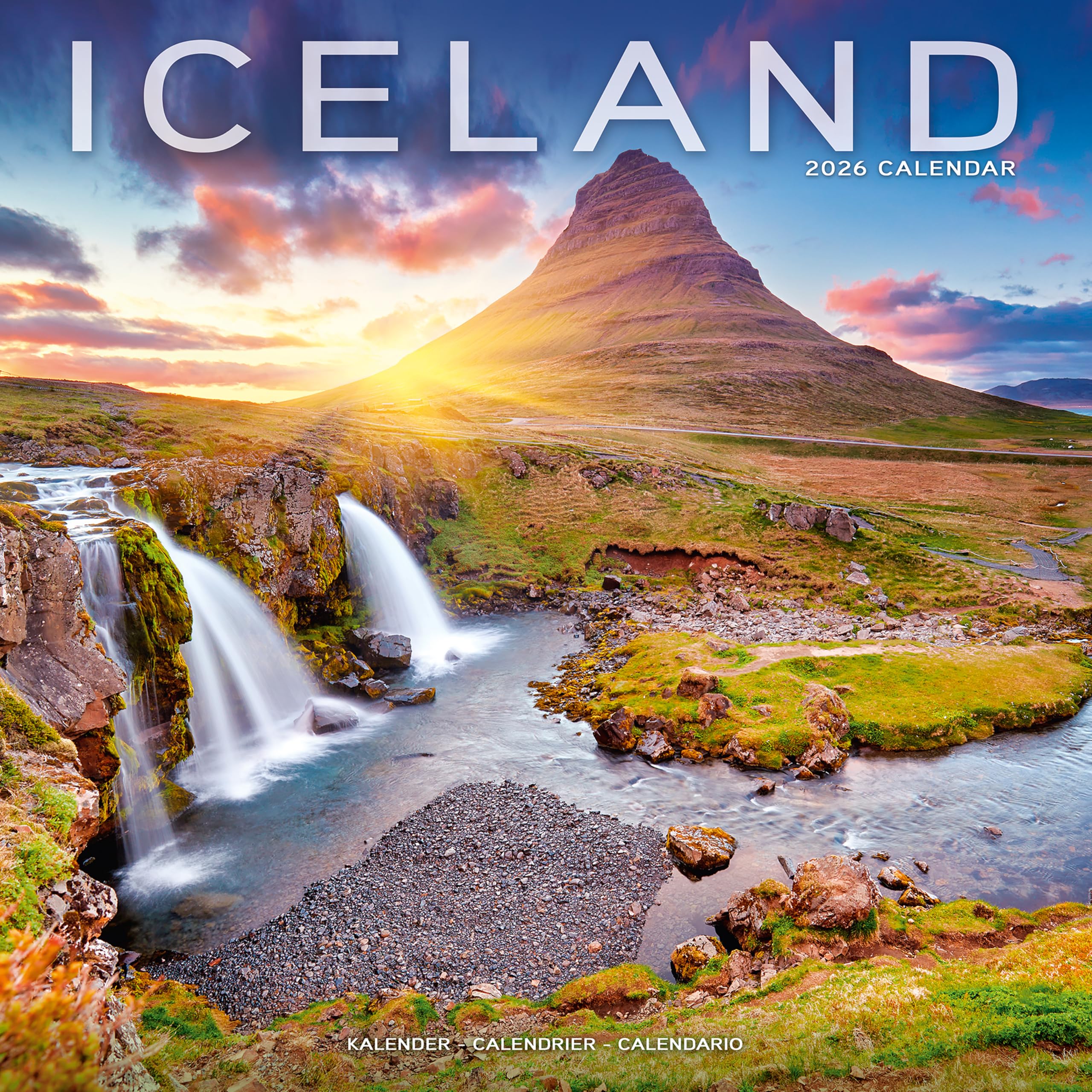 Iceland 2026 Calendar Gift Travel Wall 20% OFF MULTI ORDERS