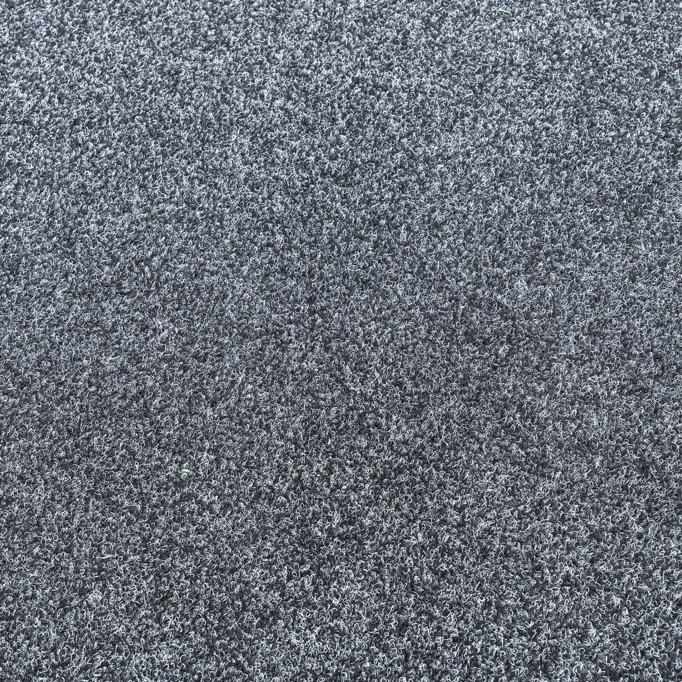 Carpeto Rugs Kunstrasen Balkon Teppich Wasserfest - Kunstrassenteppich Outdoor - Rasenteppich Balkon Meterware mit Noppen - Kunstgras Balkonteppich - Grau - 300 x 600 cm