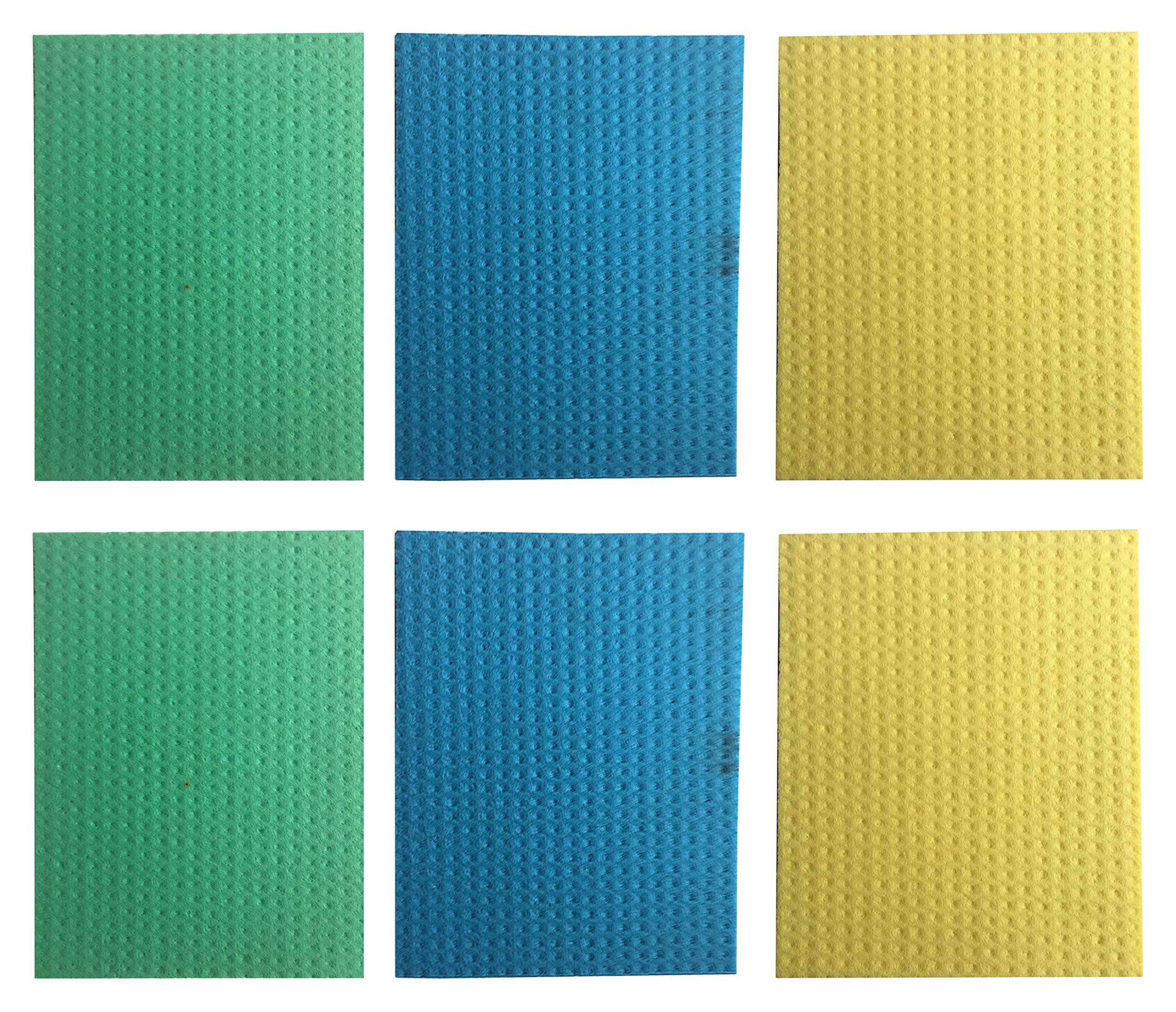 Brite Guard Cellulose Sponge Mop (16 x 20 x 0.4 cm, Multicolour) - Pack of 6 (B07DK8MWVP) Amazon Price History, Amazon Price Tracker