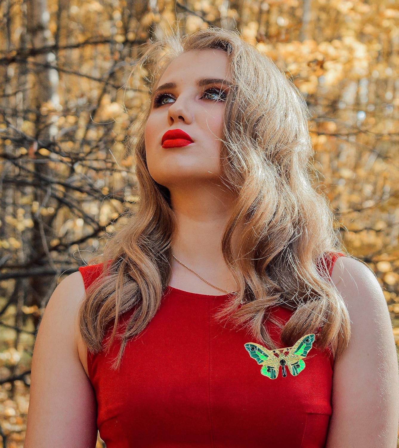 6 pieces butterfly brooch pins for women fashion Woman's enamel crystal rhinestone butterfly brooches pin set for Clothes Dresses bulk - Image 5