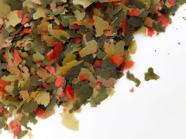 Heron's Pet World HERONS PREBIOTIC Cichlid Malawi Flakes SPIRULINA ALGAE MBUNA TROPICAL FISH FOOD (50 gram)