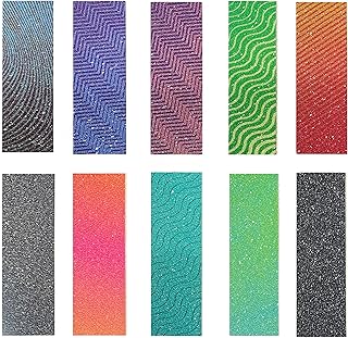 10 Pieces--Anxiety Sensory Cute Stickers Fidget Textured Calming Sensory Strips, Different Textures Anxiety Stress Relief ...