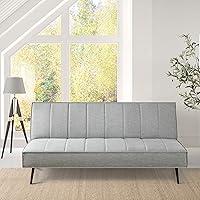 Zinus Quinn Divano Letto Click Clack 96 x 168 cm - Divano letto pieghevole