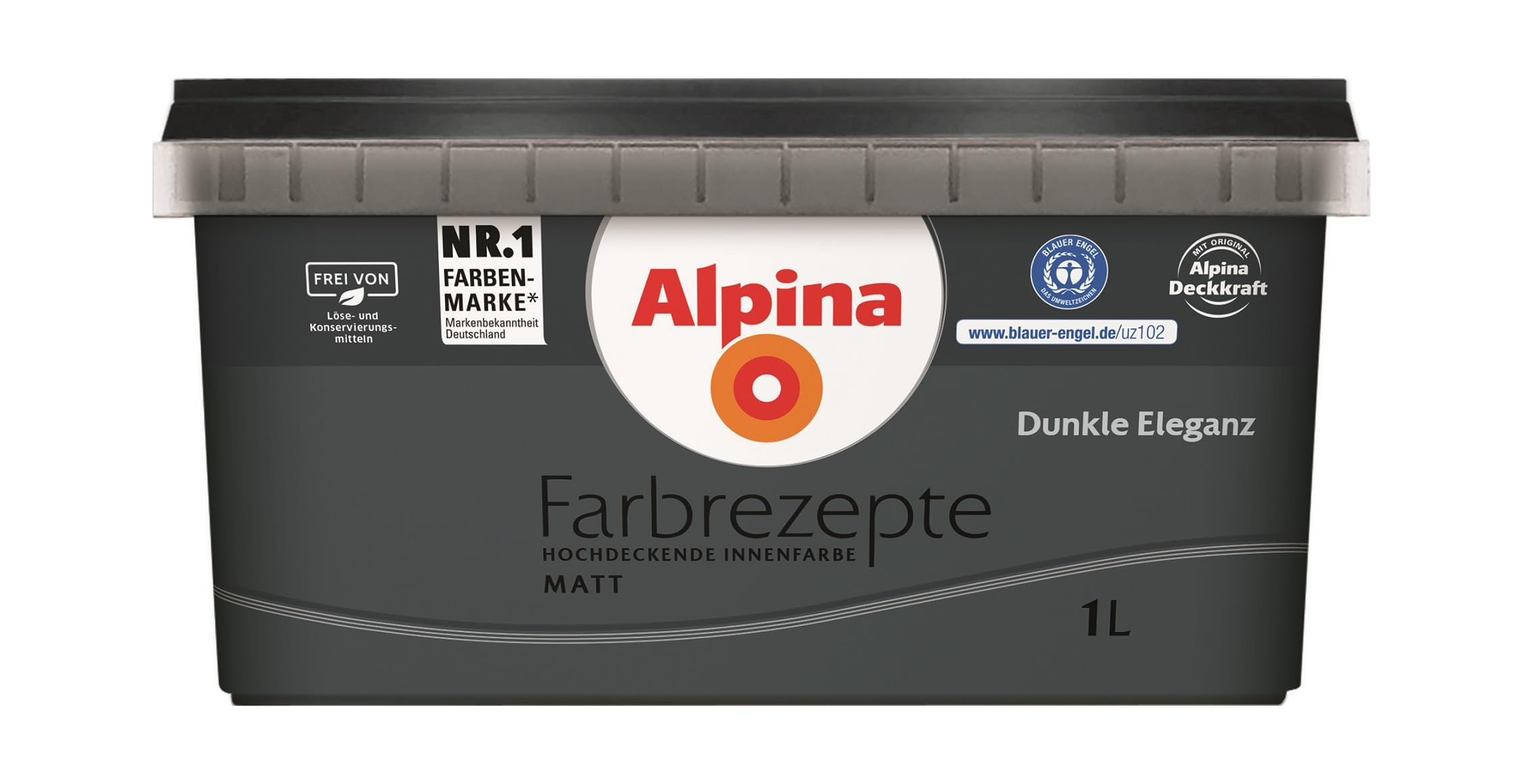 Alpina Farbrezepte Dunkle Eleganz matt 1 Liter