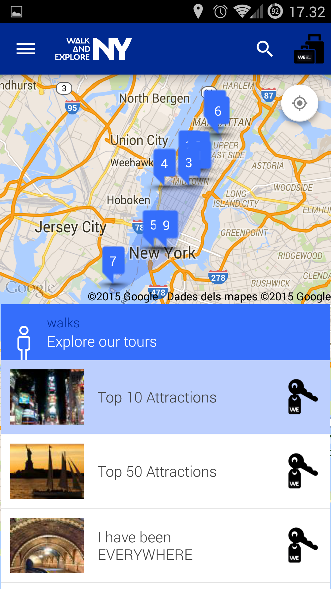 Walk and Explore New York - App on Amazon Appstore