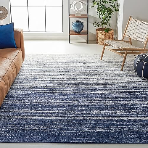 SAFAVIEH colección Adirondack, ADR113N - Alfombra en degradé para sala, habitación, comedor, oficina en casa, no desprende pelusa, 8 pies x 10 pies,